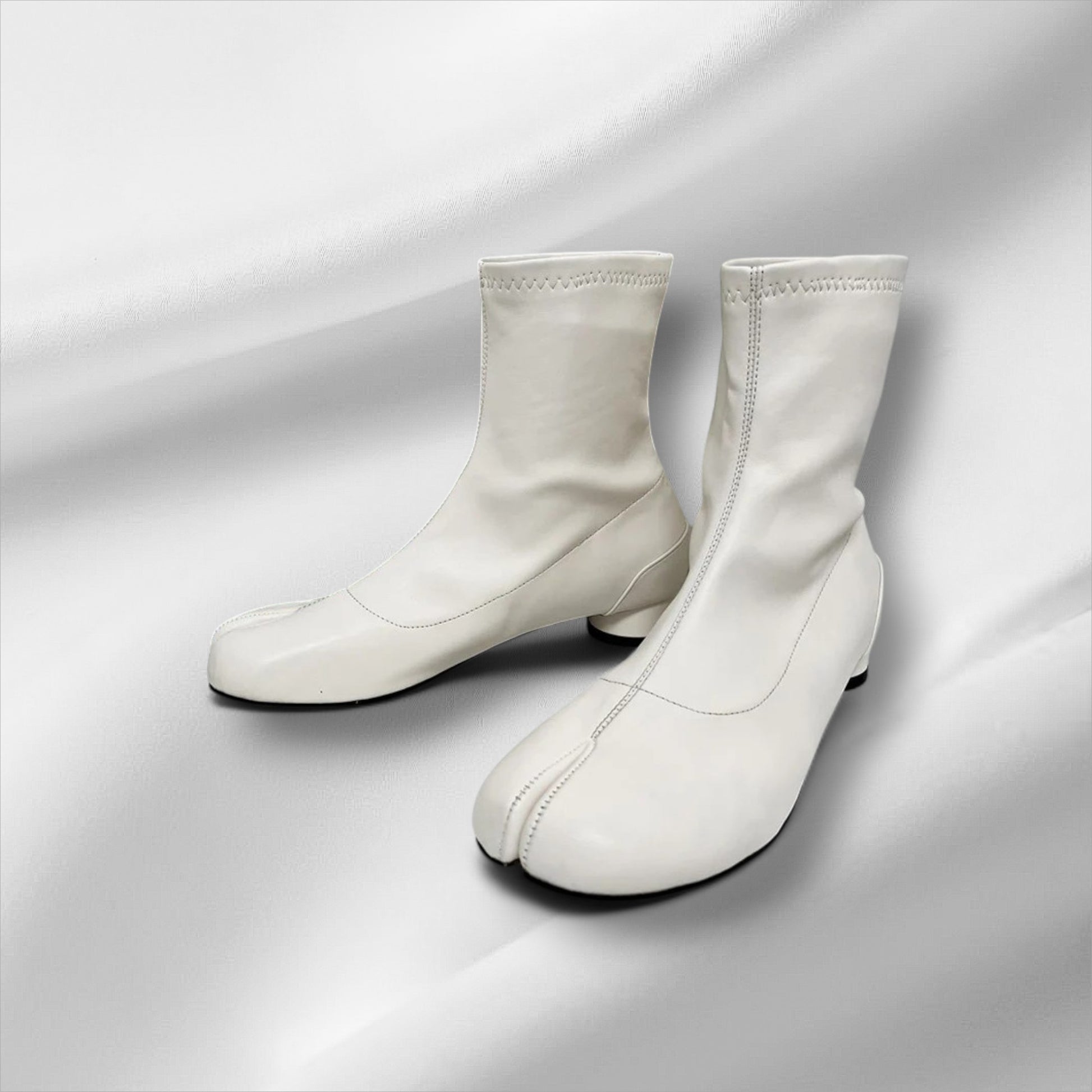Split Toe Women's Ankle Boots