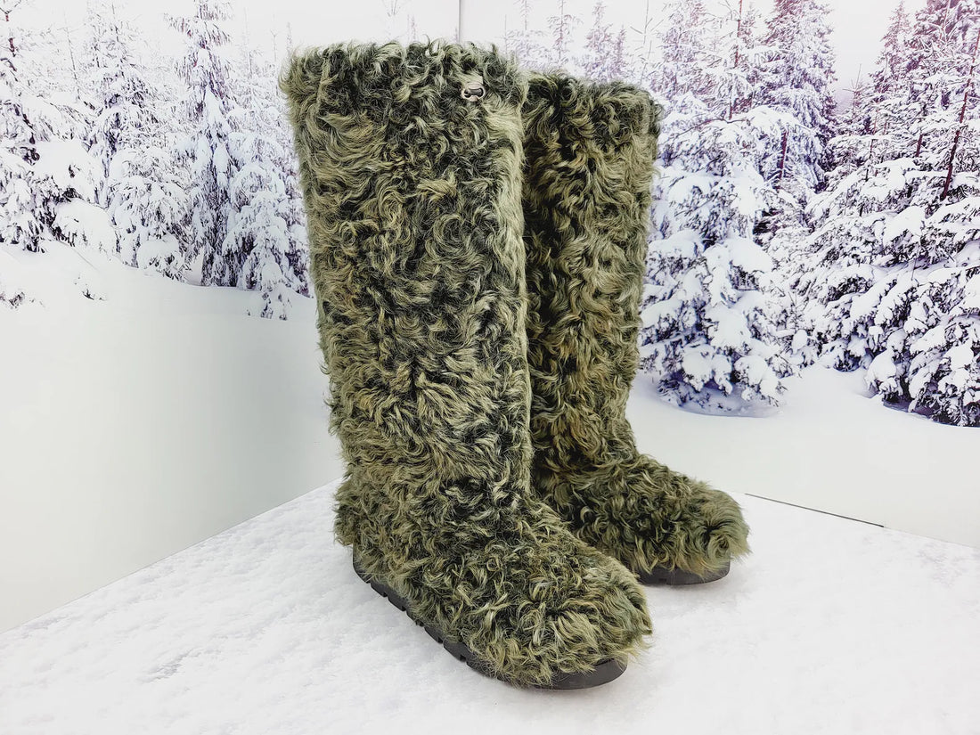 Top Trends in Knee-High Furry Boots