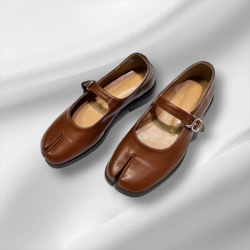 Brown Strap Mary Janes