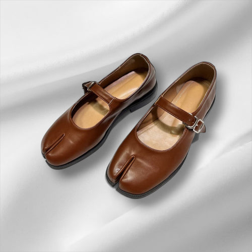 Brown Strap Mary Janes