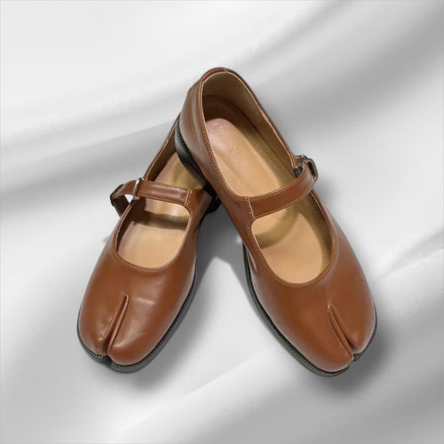 Brown Strap Mary Janes