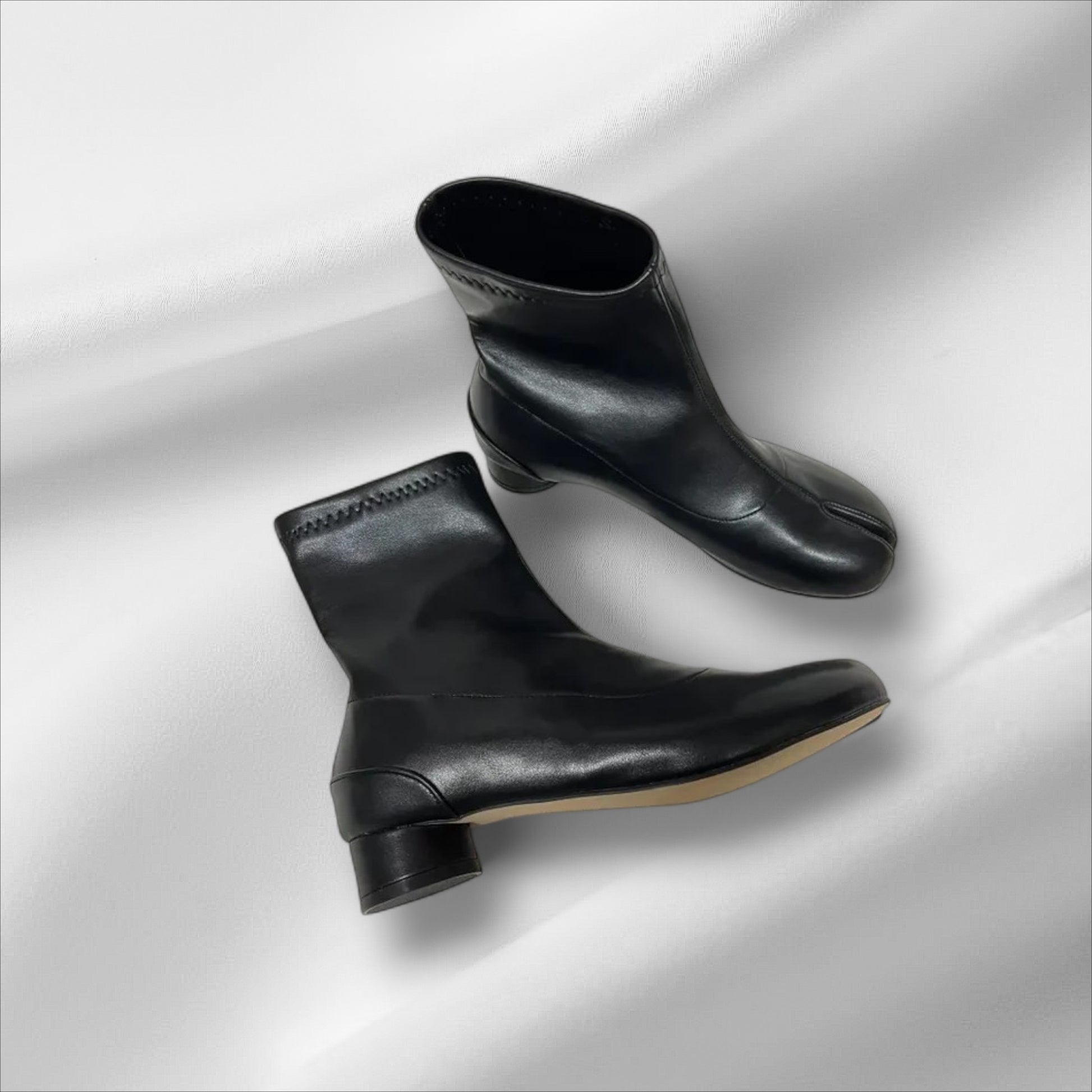 Split Toe Women's Ankle Boots